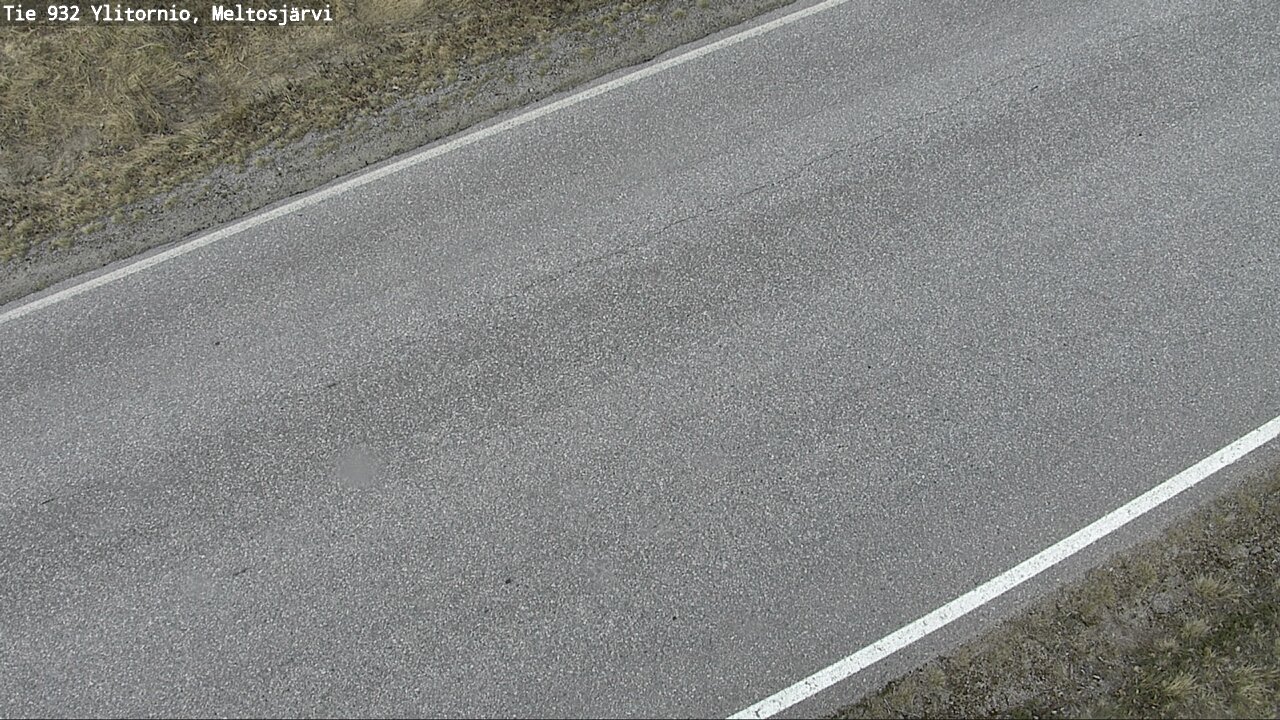 Weather Camera Image Väg 932 Övertorneå, Meltosjä, Ylitornio, Lappi