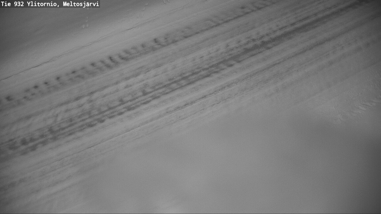 Weather Camera Image Väg 932 Övertorneå, Meltosjä, Ylitornio, Lappi