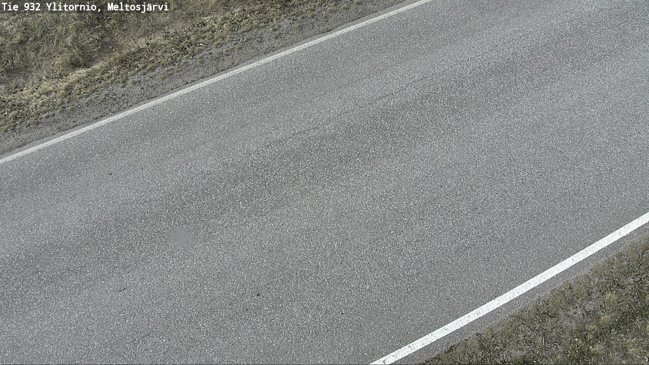 Weather Camera Image Väg 932 Övertorneå, Meltosjä, Ylitornio, Lappi