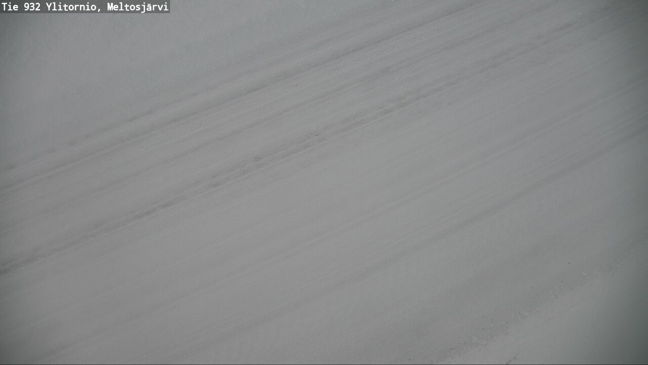 Weather Camera Image Road 932 Ylitornio, Meltosjärv, Ylitornio, Lappi