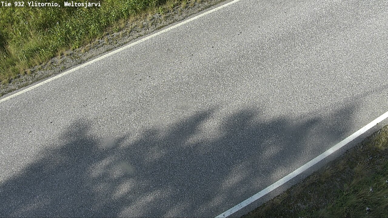 Weather Camera Image Väg 932 Övertorneå, Meltosjä, Ylitornio, Lappi
