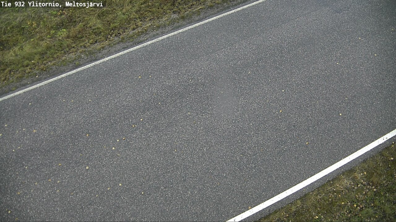 Weather Camera Image Väg 932 Övertorneå, Meltosjä, Ylitornio, Lappi