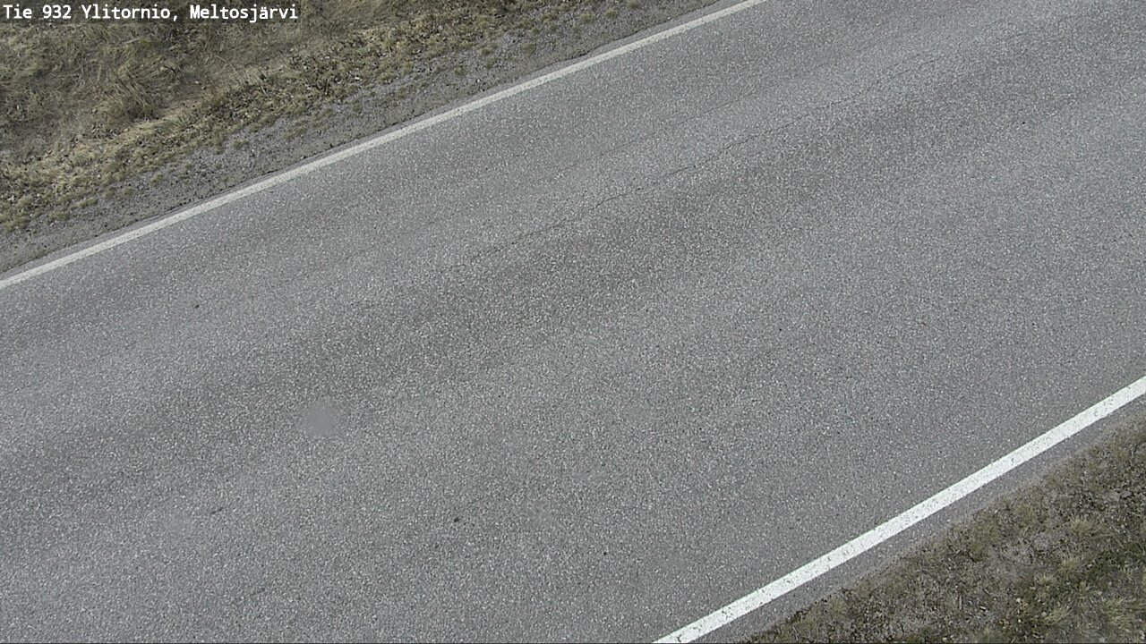 Weather Camera Image Väg 932 Övertorneå, Meltosjä, Ylitornio, Lappi