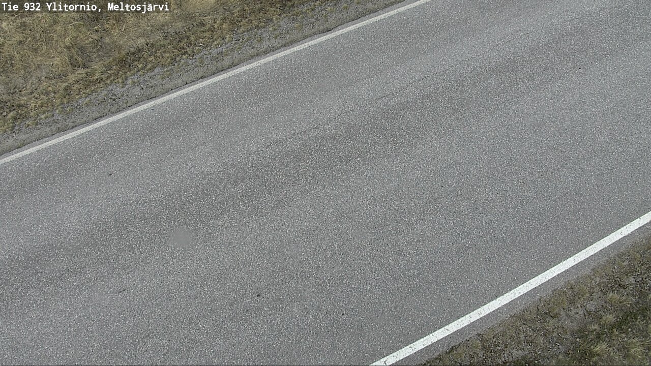 Weather Camera Image Väg 932 Övertorneå, Meltosjä, Ylitornio, Lappi