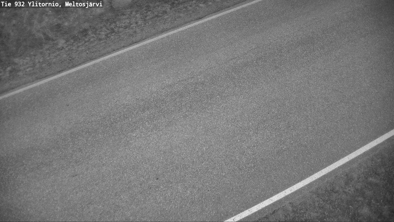 Weather Camera Image Road 932 Ylitornio, Meltosjärv, Ylitornio, Lappi