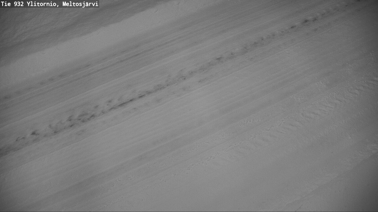 Weather Camera Image Road 932 Ylitornio, Meltosjärv, Ylitornio, Lappi