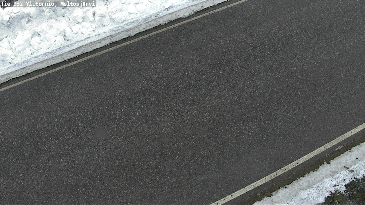 Weather Camera Image Road 932 Ylitornio, Meltosjärv, Ylitornio, Lappi