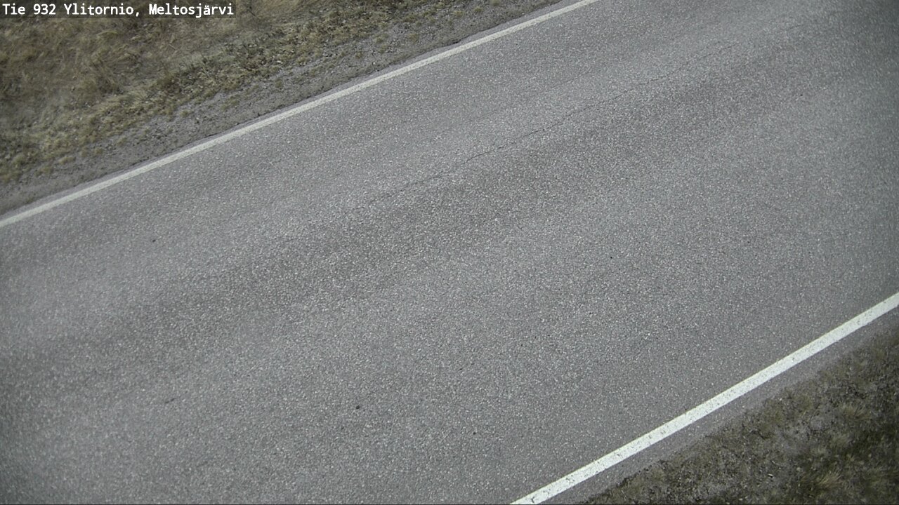 Weather Camera Image Väg 932 Övertorneå, Meltosjä, Ylitornio, Lappi