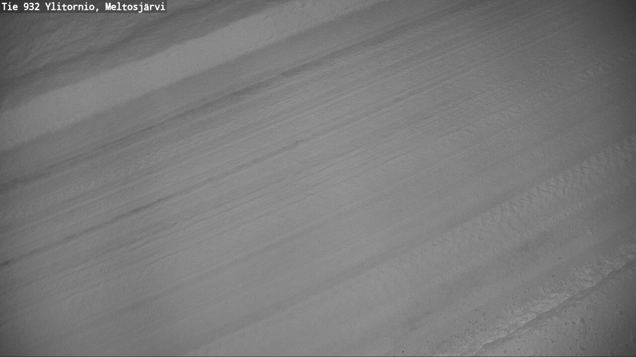 Weather Camera Image Road 932 Ylitornio, Meltosjärv, Ylitornio, Lappi