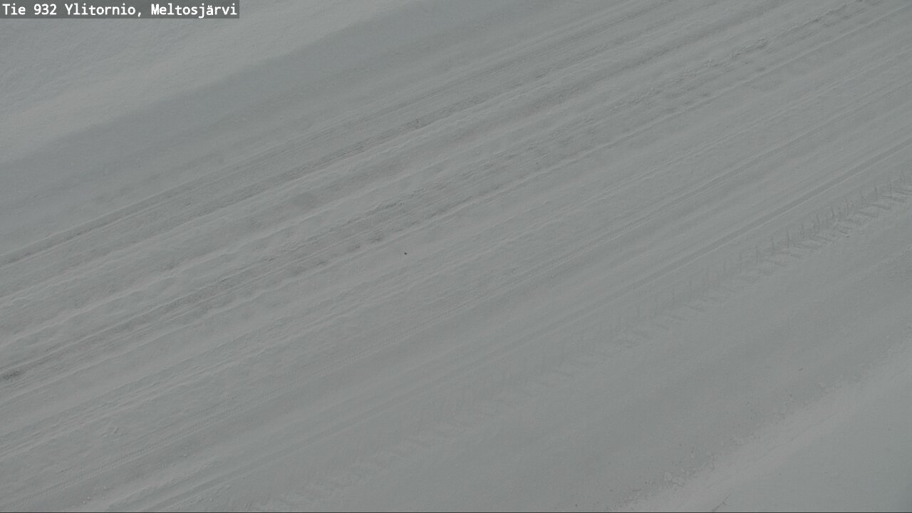 Weather Camera Image Road 932 Ylitornio, Meltosjärv, Ylitornio, Lappi