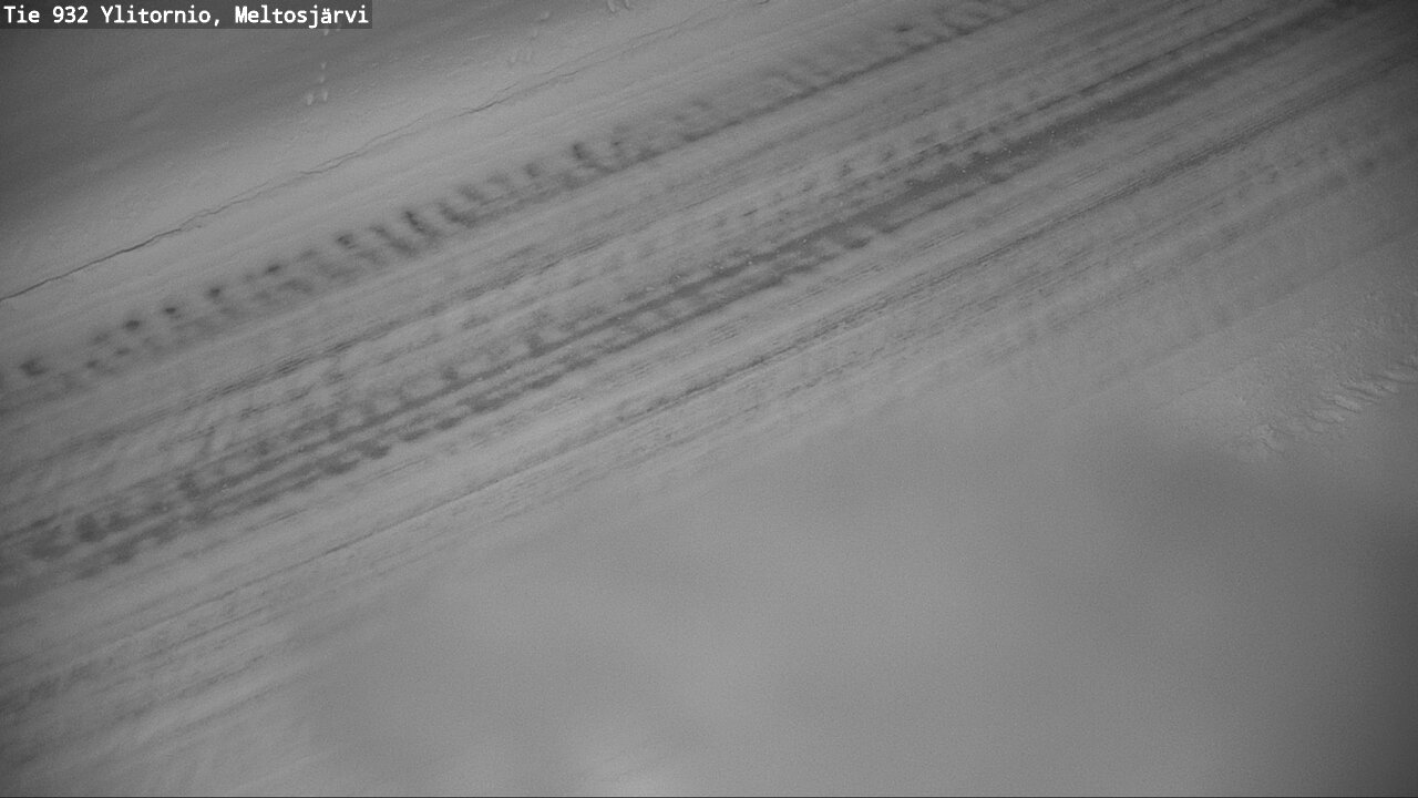 Weather Camera Image Road 932 Ylitornio, Meltosjärv, Ylitornio, Lappi