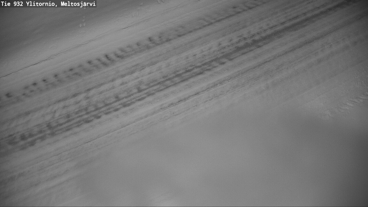 Weather Camera Image Väg 932 Övertorneå, Meltosjä, Ylitornio, Lappi