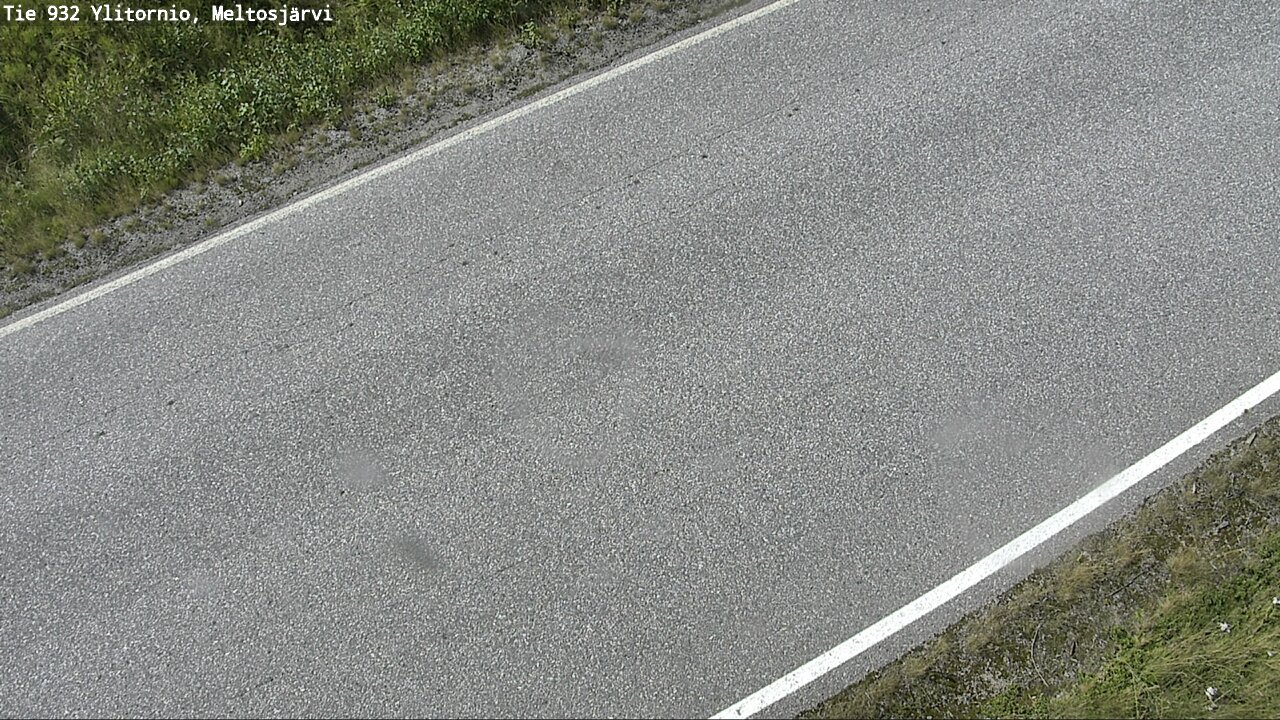 Weather Camera Image Väg 932 Övertorneå, Meltosjä, Ylitornio, Lappi