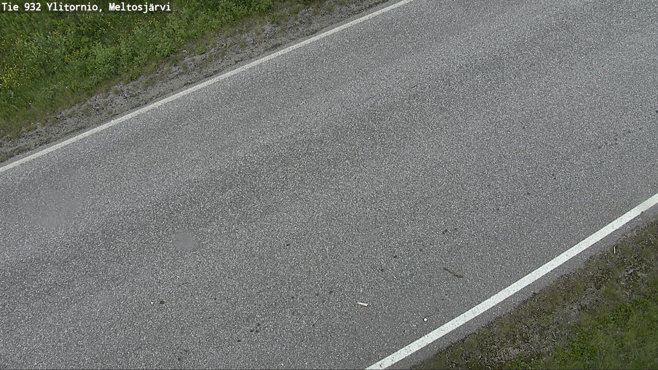 Weather Camera Image Road 932 Ylitornio, Meltosjärv, Ylitornio, Lappi