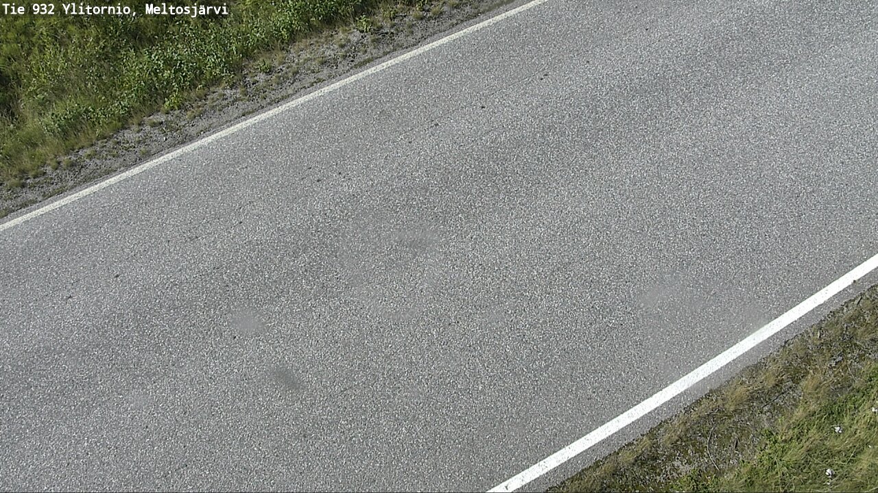 Weather Camera Image Väg 932 Övertorneå, Meltosjä, Ylitornio, Lappi