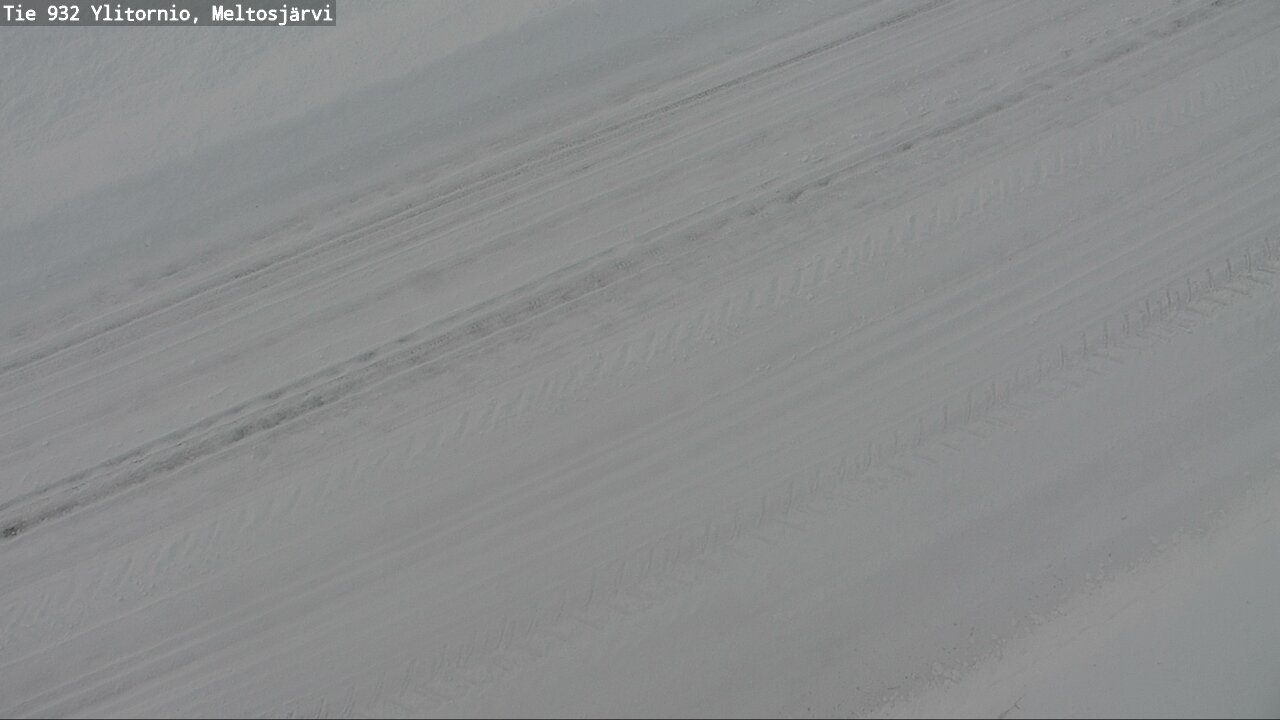 Weather Camera Image Road 932 Ylitornio, Meltosjärv, Ylitornio, Lappi