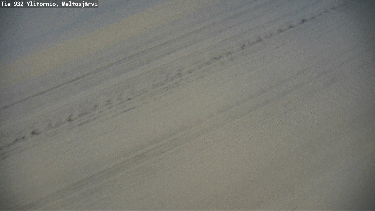 Weather Camera Image Road 932 Ylitornio, Meltosjärv, Ylitornio, Lappi