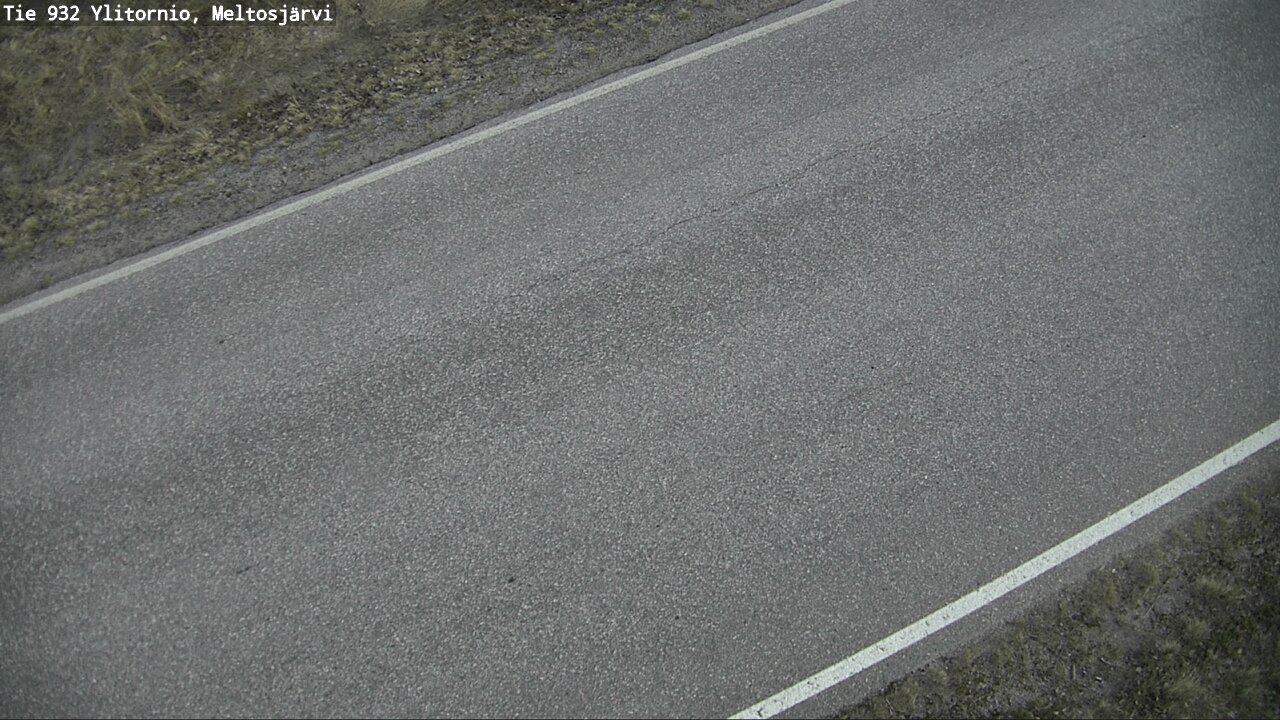 Weather Camera Image Road 932 Ylitornio, Meltosjärv, Ylitornio, Lappi