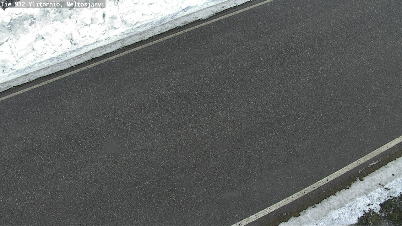 Weather Camera Image Road 932 Ylitornio, Meltosjärv, Ylitornio, Lappi