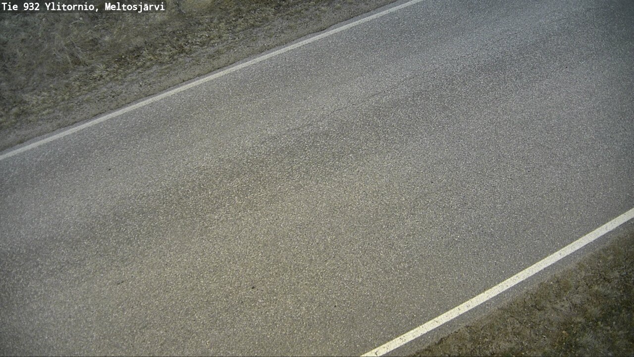 Weather Camera Image Road 932 Ylitornio, Meltosjärv, Ylitornio, Lappi