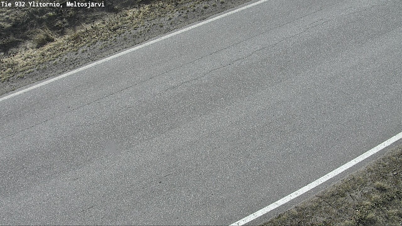 Weather Camera Image Väg 932 Övertorneå, Meltosjä, Ylitornio, Lappi