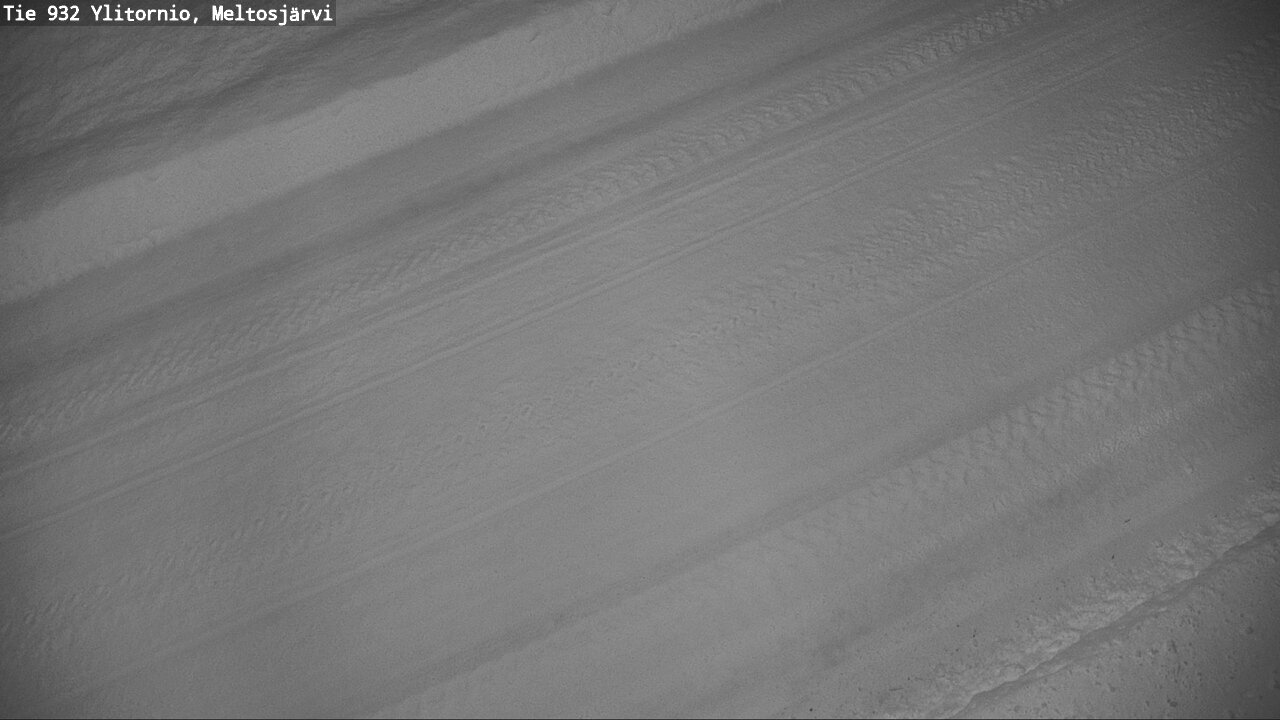 Weather Camera Image Road 932 Ylitornio, Meltosjärv, Ylitornio, Lappi