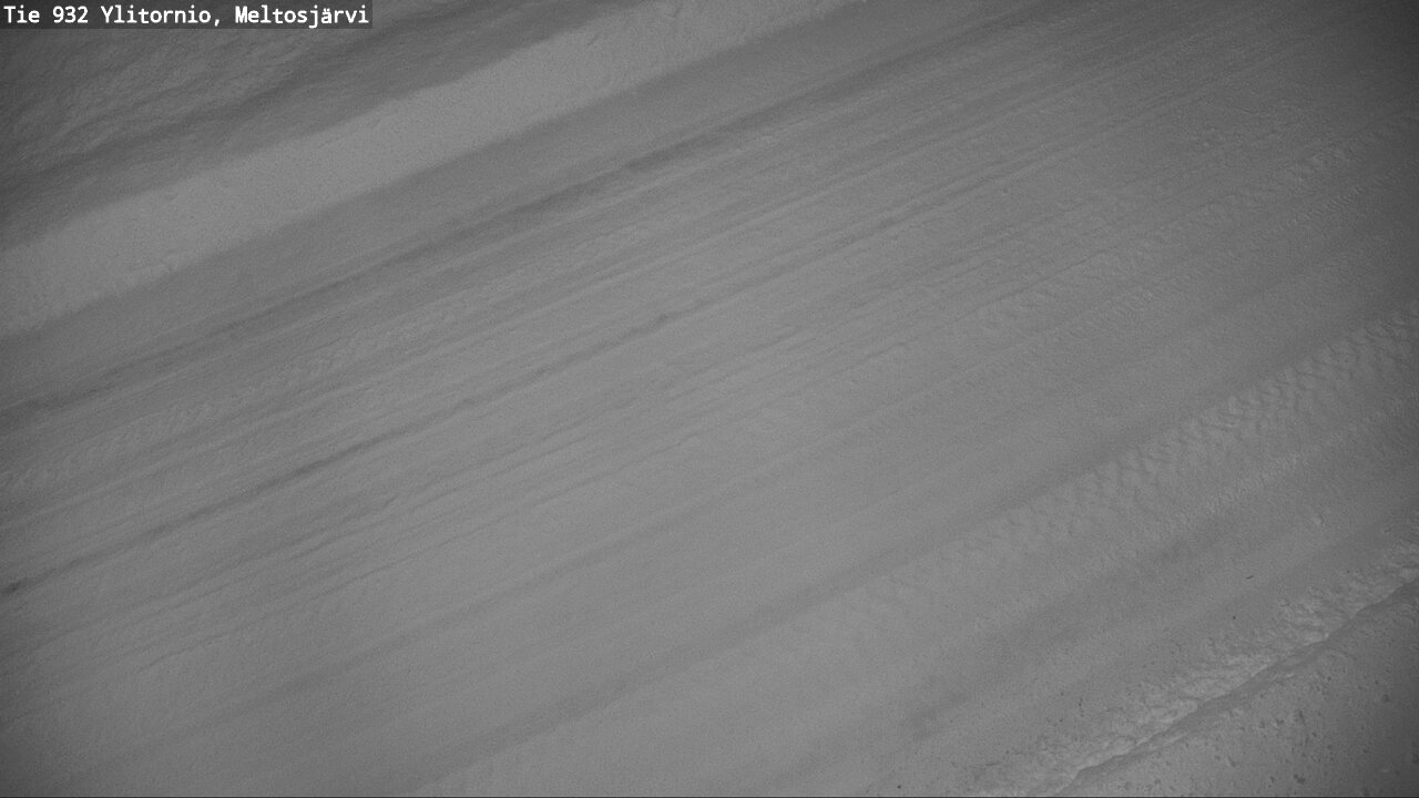 Weather Camera Image Road 932 Ylitornio, Meltosjärv, Ylitornio, Lappi