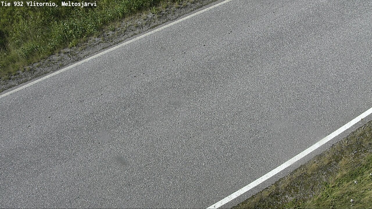 Weather Camera Image Väg 932 Övertorneå, Meltosjä, Ylitornio, Lappi