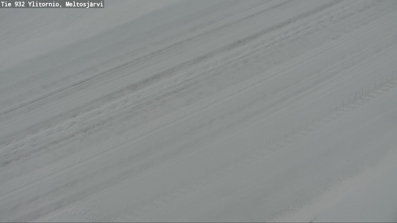 Weather Camera Image Road 932 Ylitornio, Meltosjärv, Ylitornio, Lappi