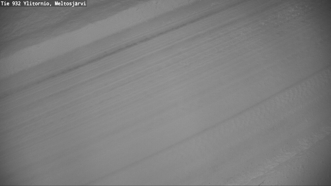 Weather Camera Image Road 932 Ylitornio, Meltosjärv, Ylitornio, Lappi