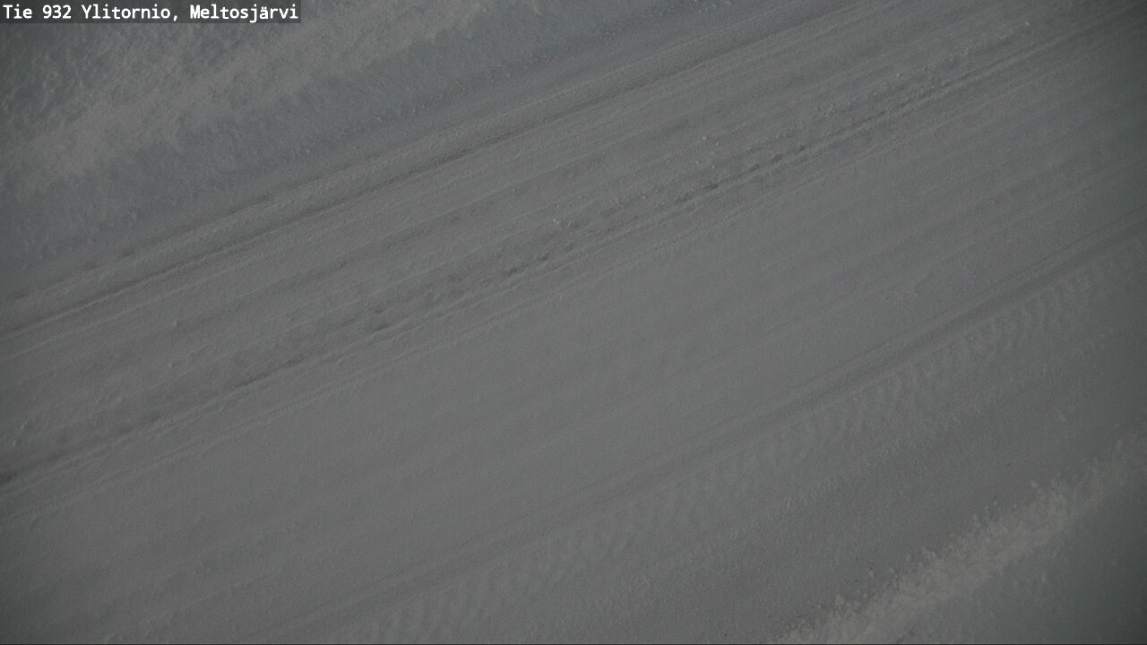 Weather Camera Image Road 932 Ylitornio, Meltosjärv, Ylitornio, Lappi