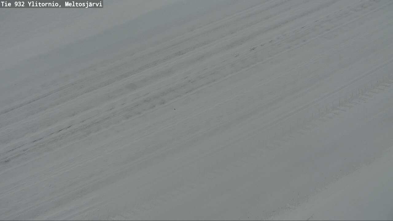 Weather Camera Image Road 932 Ylitornio, Meltosjärv, Ylitornio, Lappi