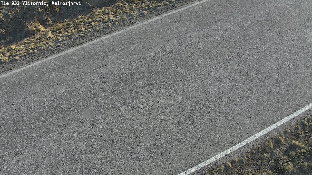 Weather Camera Image Väg 932 Övertorneå, Meltosjä, Ylitornio, Lappi
