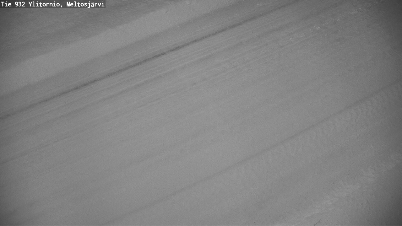 Weather Camera Image Road 932 Ylitornio, Meltosjärv, Ylitornio, Lappi