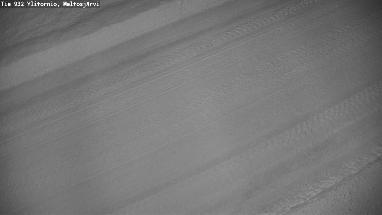 Weather Camera Image Road 932 Ylitornio, Meltosjärv, Ylitornio, Lappi