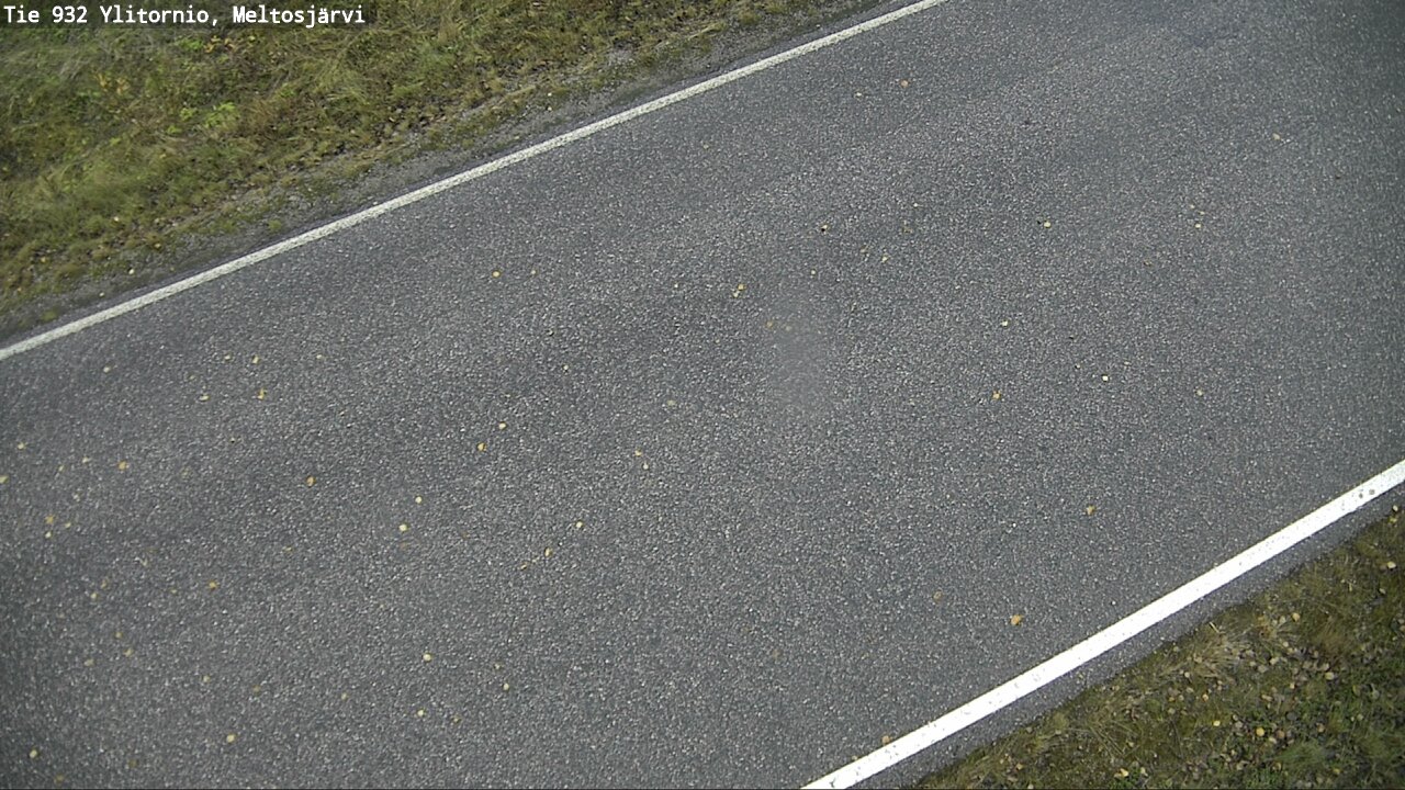 Weather Camera Image Väg 932 Övertorneå, Meltosjä, Ylitornio, Lappi