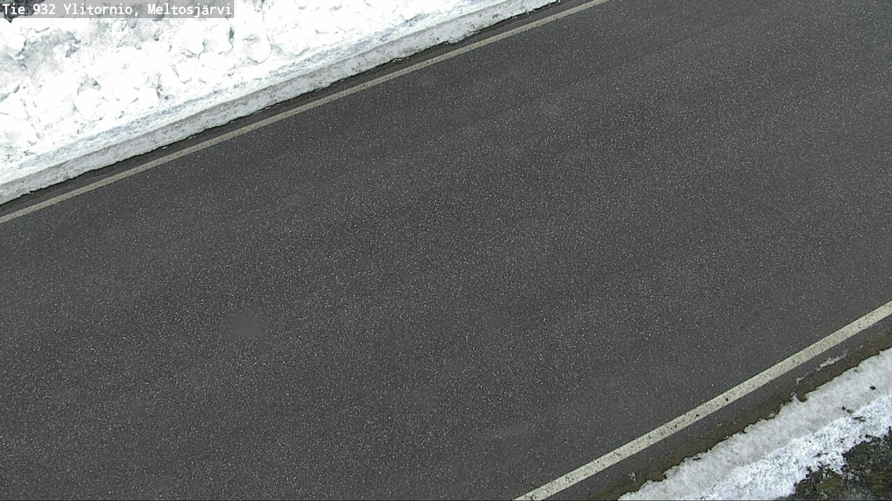 Weather Camera Image Road 932 Ylitornio, Meltosjärv, Ylitornio, Lappi