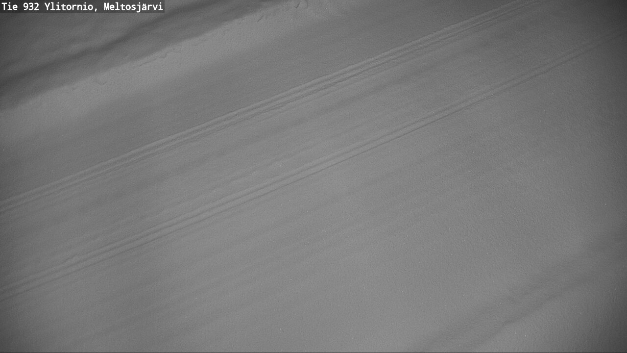 Weather Camera Image Road 932 Ylitornio, Meltosjärv, Ylitornio, Lappi
