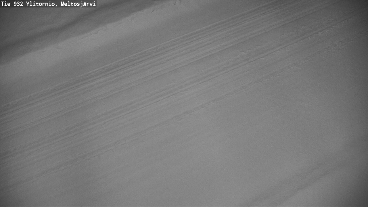 Weather Camera Image Road 932 Ylitornio, Meltosjärv, Ylitornio, Lappi