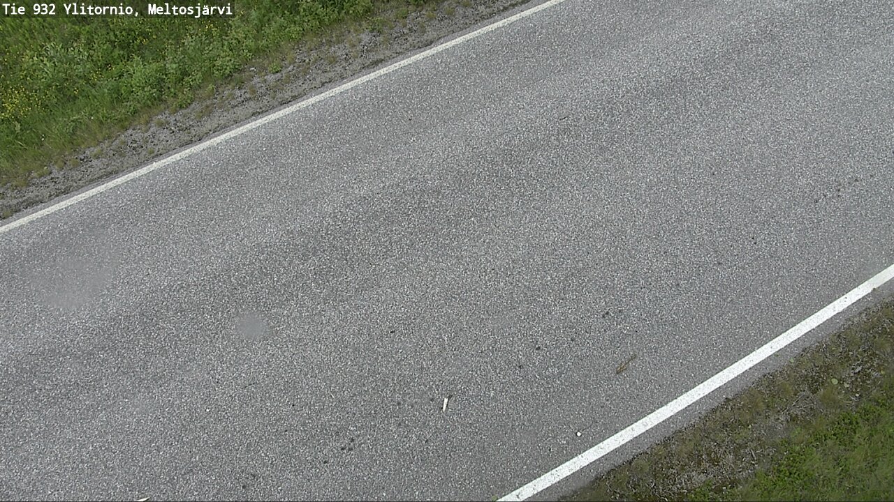 Weather Camera Image Road 932 Ylitornio, Meltosjärv, Ylitornio, Lappi