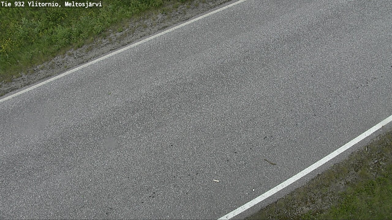 Weather Camera Image Road 932 Ylitornio, Meltosjärv, Ylitornio, Lappi