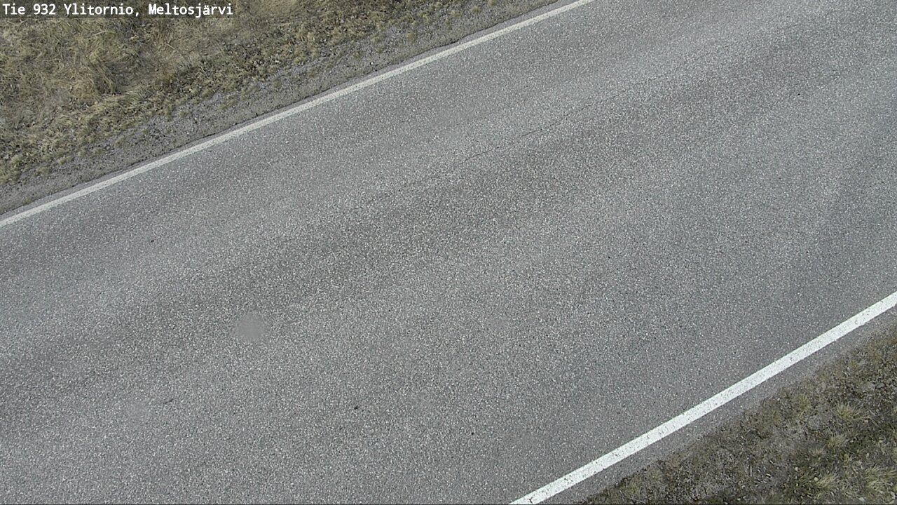 Weather Camera Image Väg 932 Övertorneå, Meltosjä, Ylitornio, Lappi
