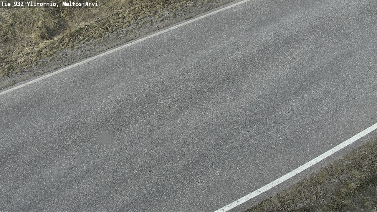 Weather Camera Image Väg 932 Övertorneå, Meltosjä, Ylitornio, Lappi