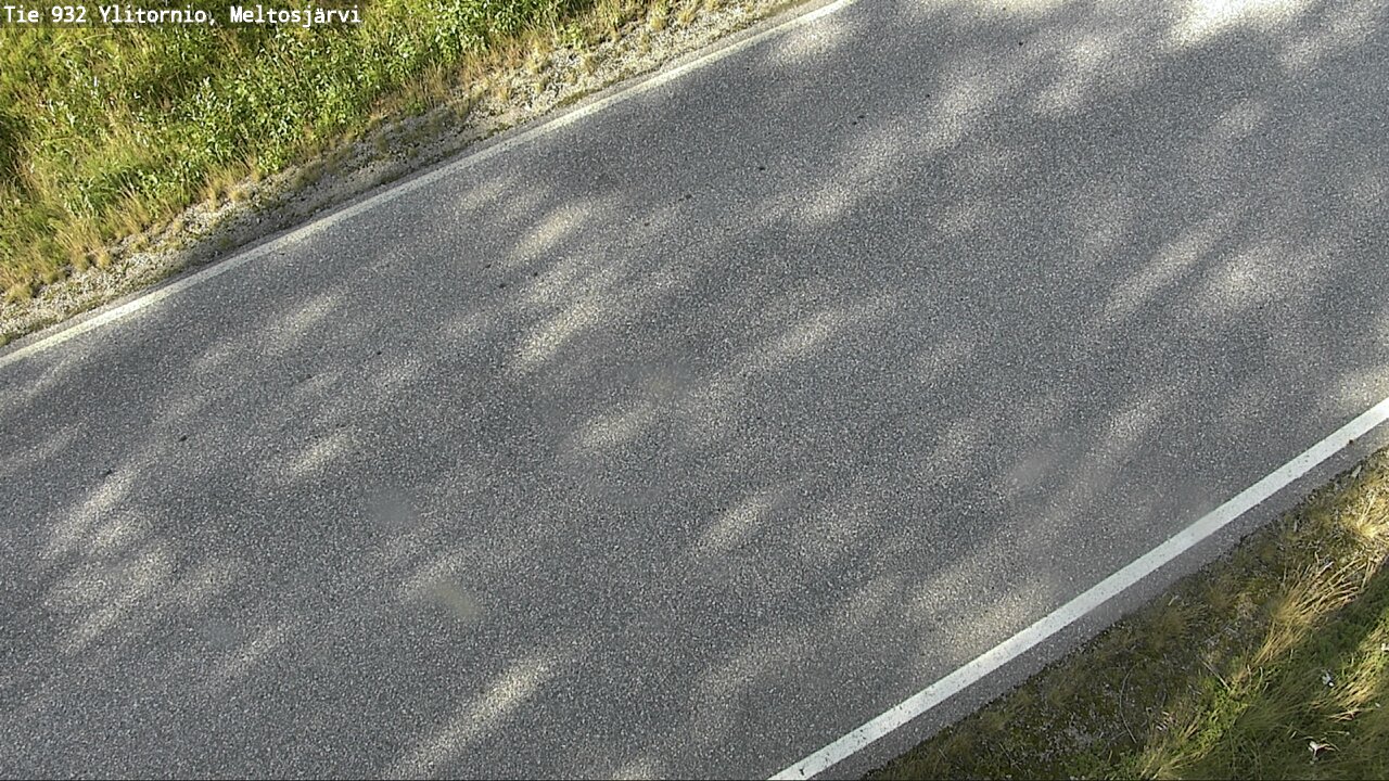 Weather Camera Image Väg 932 Övertorneå, Meltosjä, Ylitornio, Lappi