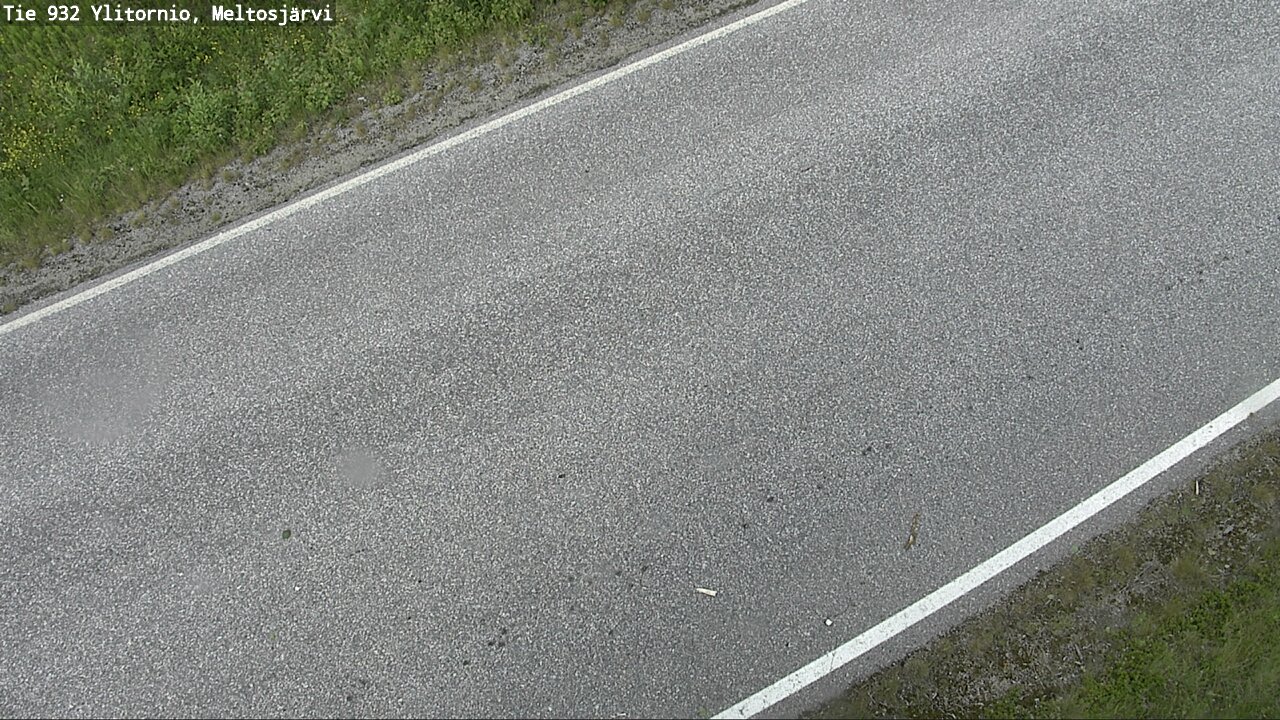 Weather Camera Image Road 932 Ylitornio, Meltosjärv, Ylitornio, Lappi