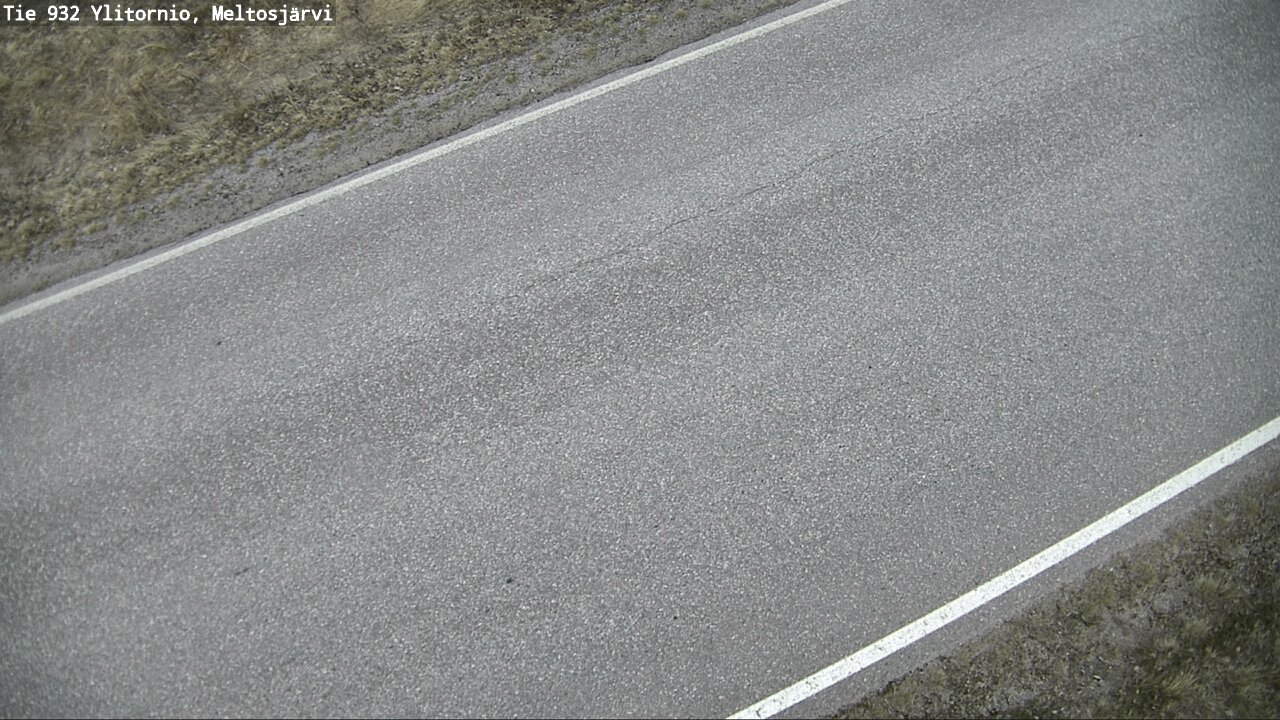 Weather Camera Image Väg 932 Övertorneå, Meltosjä, Ylitornio, Lappi