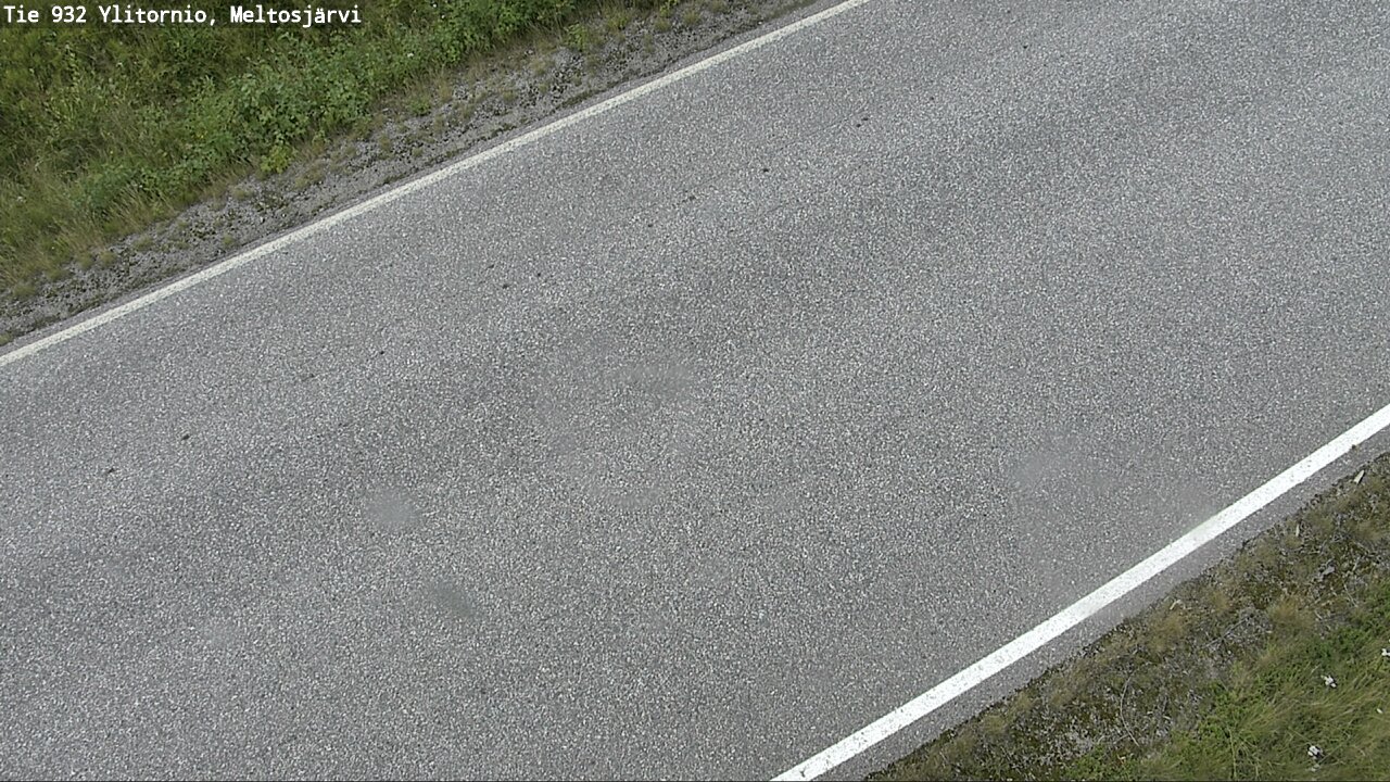 Weather Camera Image Väg 932 Övertorneå, Meltosjä, Ylitornio, Lappi