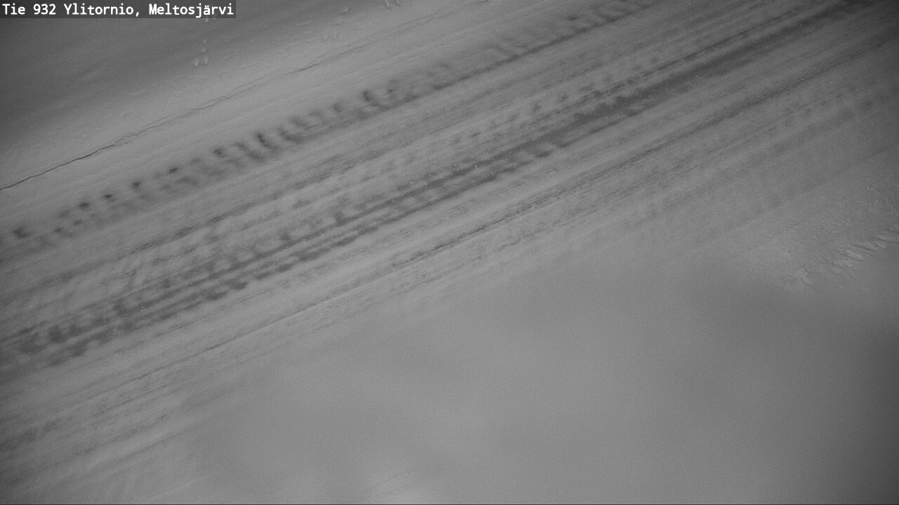 Weather Camera Image Road 932 Ylitornio, Meltosjärv, Ylitornio, Lappi