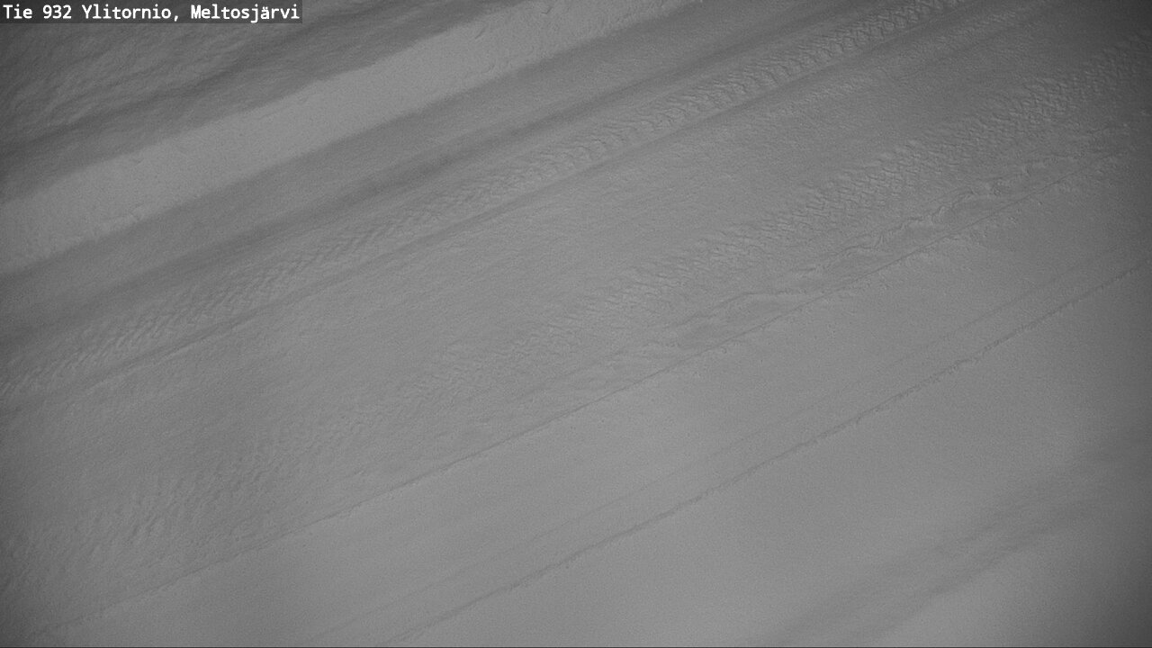Weather Camera Image Road 932 Ylitornio, Meltosjärv, Ylitornio, Lappi
