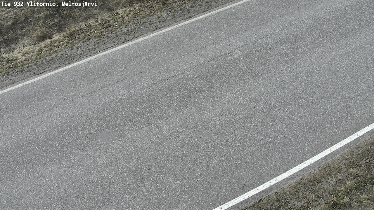 Weather Camera Image Väg 932 Övertorneå, Meltosjä, Ylitornio, Lappi